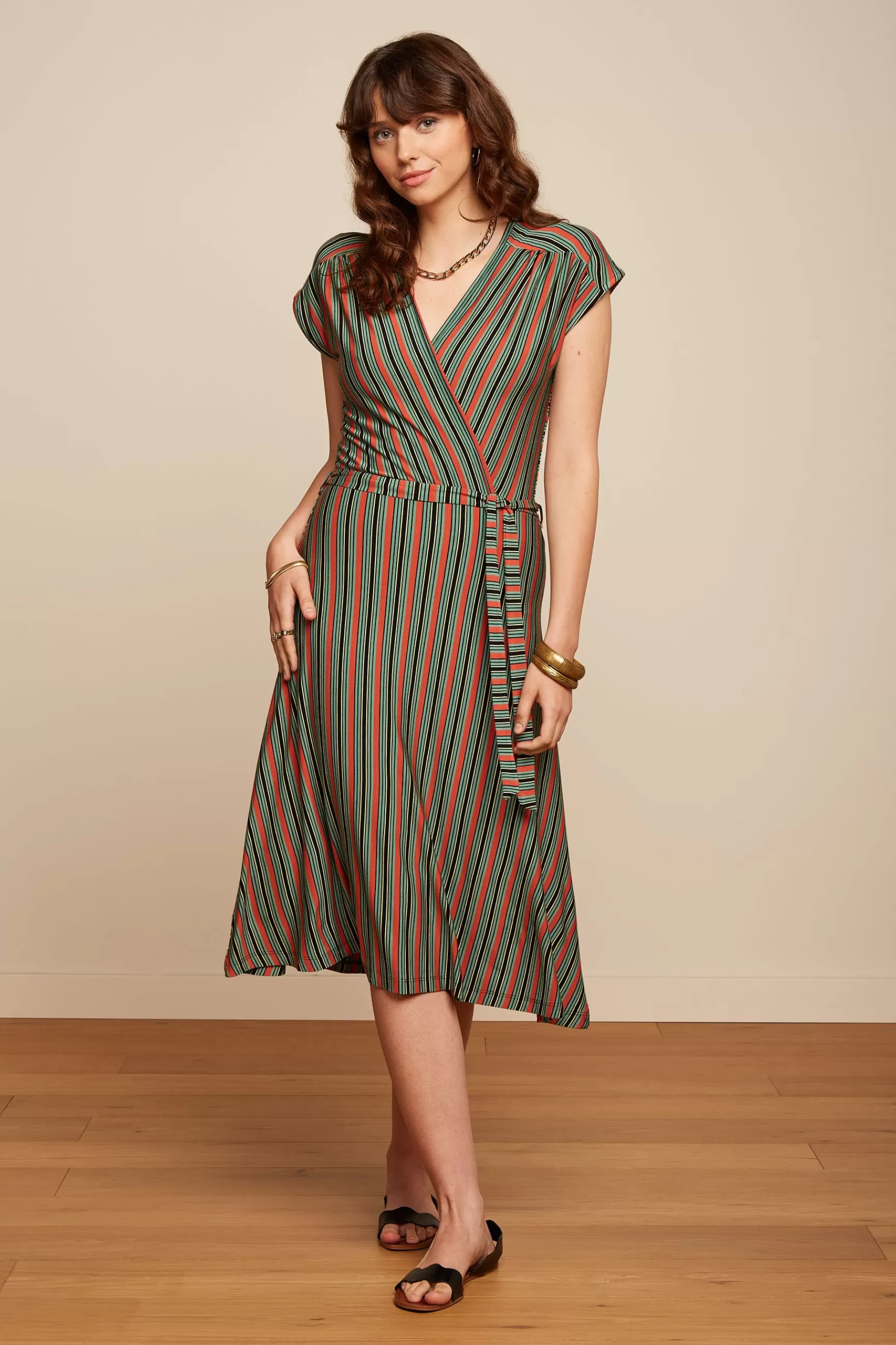 DAMES King Louie Abigail Dress Castillo Stripe