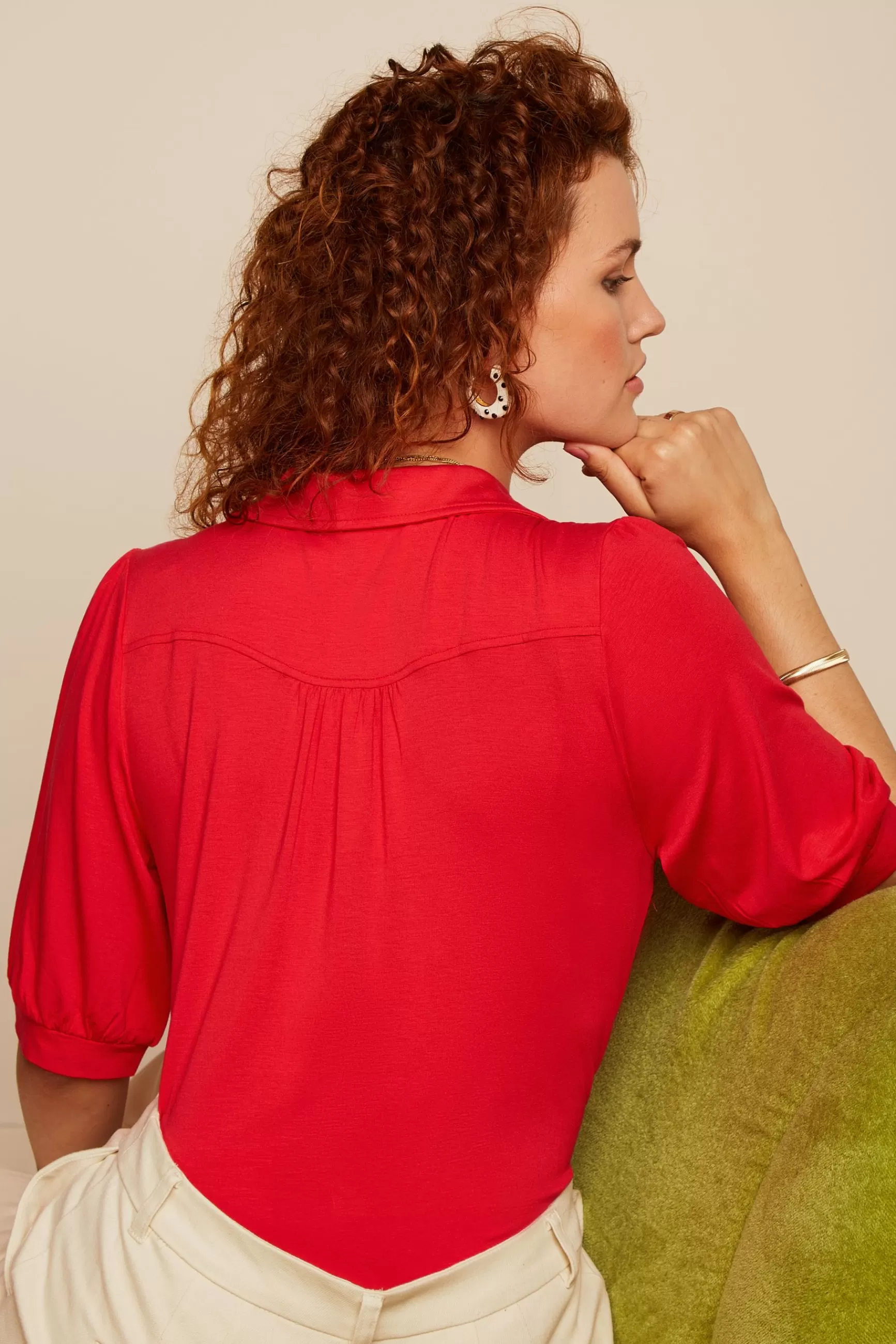 DAMES King Louie Carina Blouse Ecovero Light