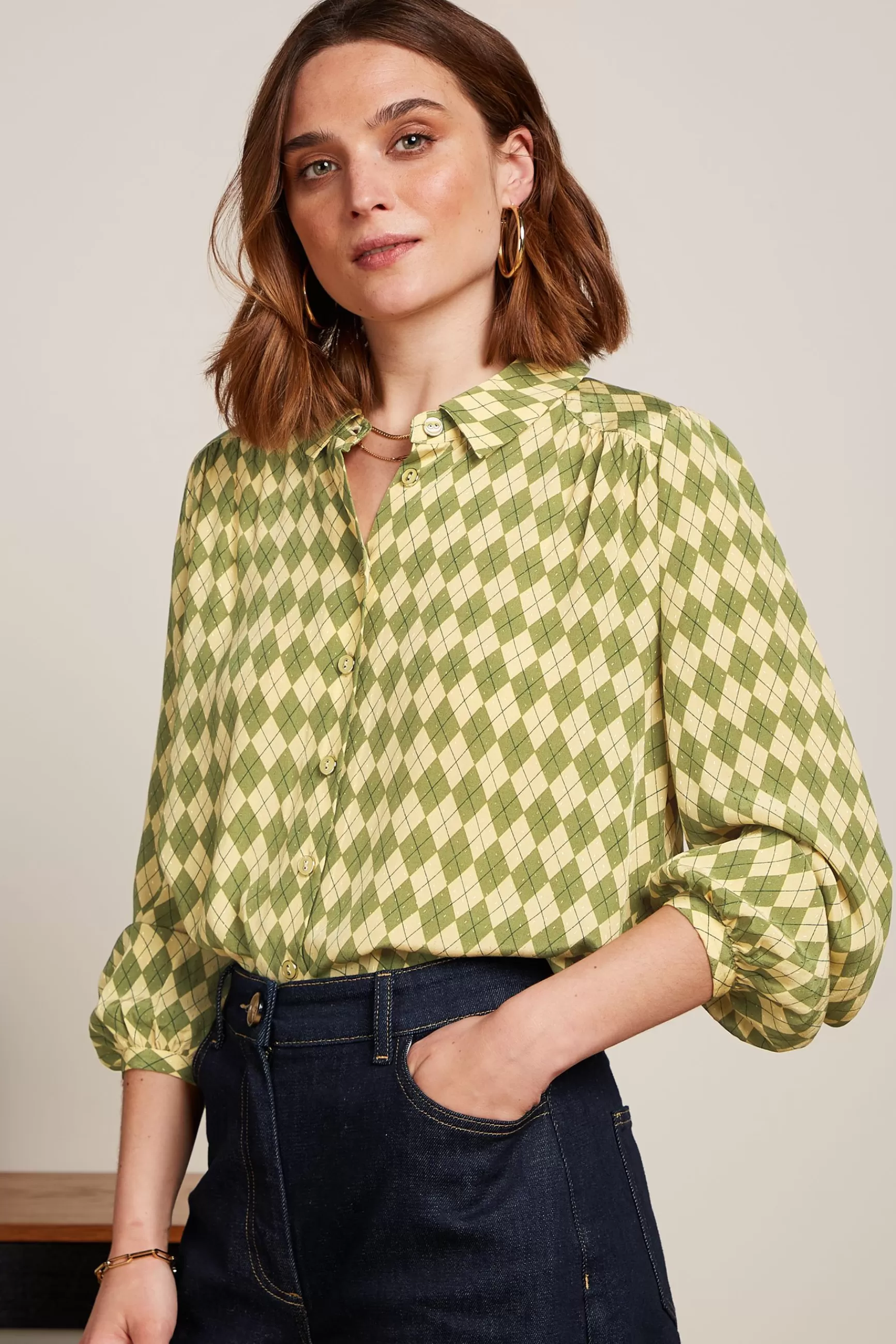 DAMES King Louie Carina Blouse Farrow