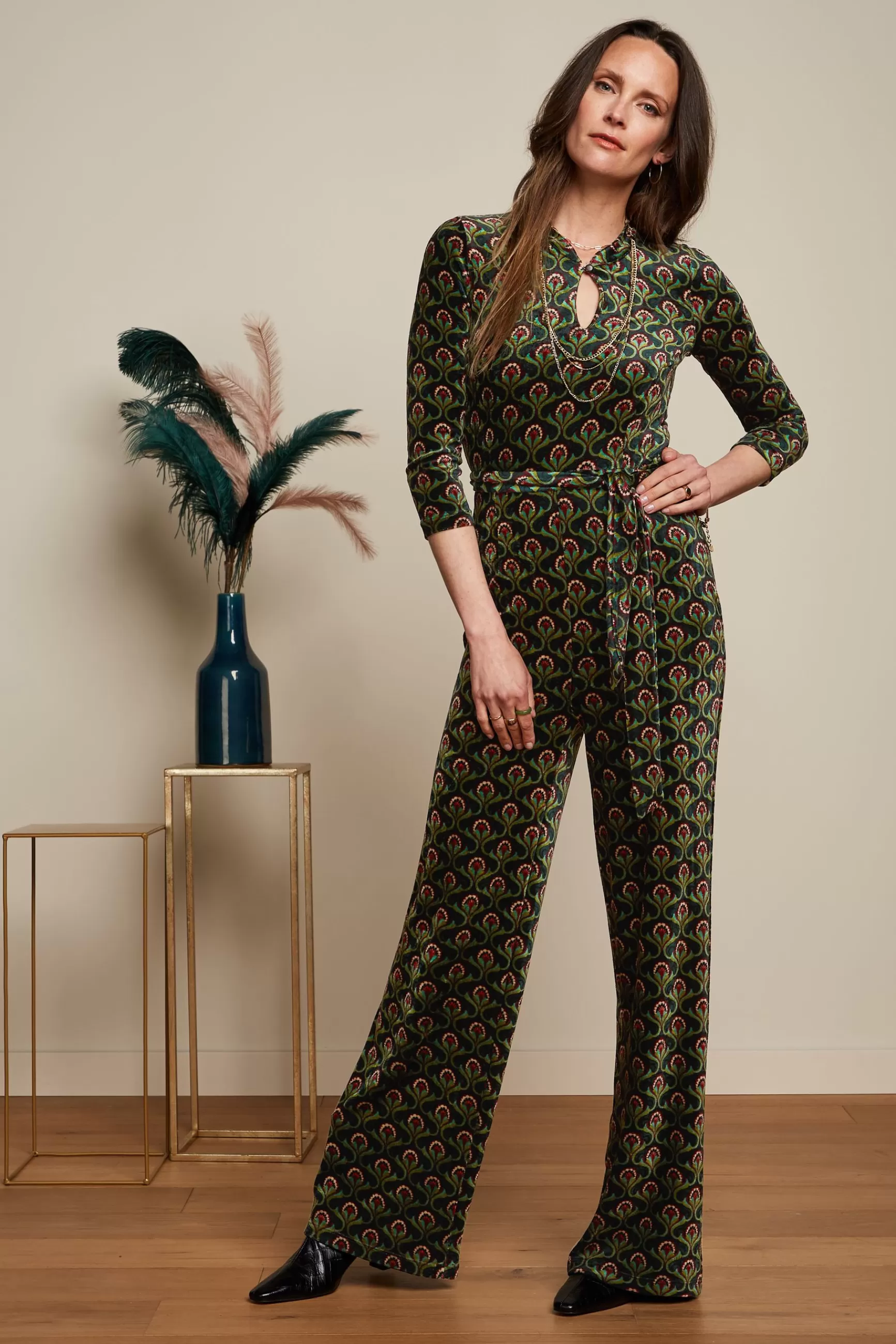 DAMES King Louie Chinese Jumpsuit Jubilee