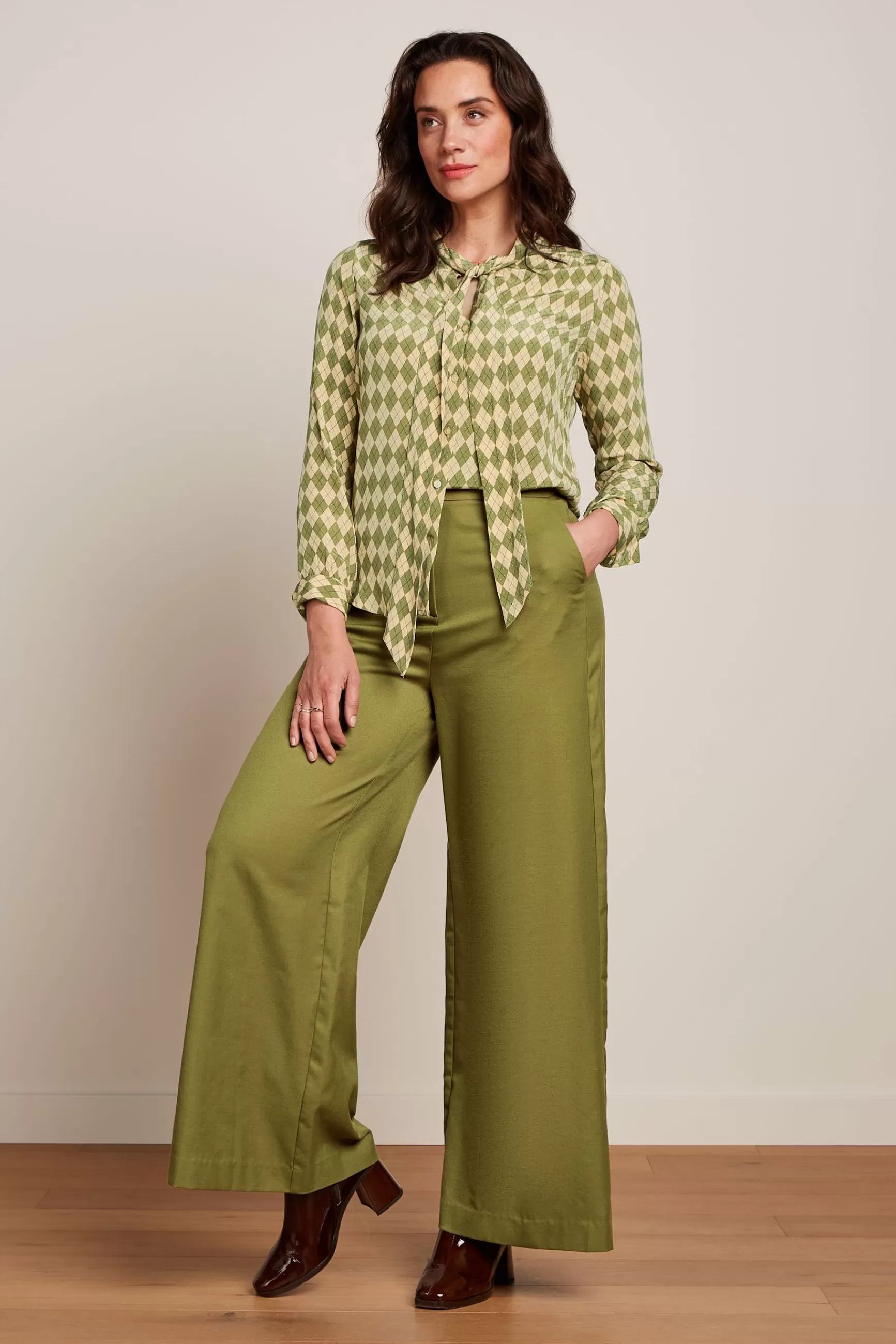 DAMES King Louie Delia Blouse Farrow