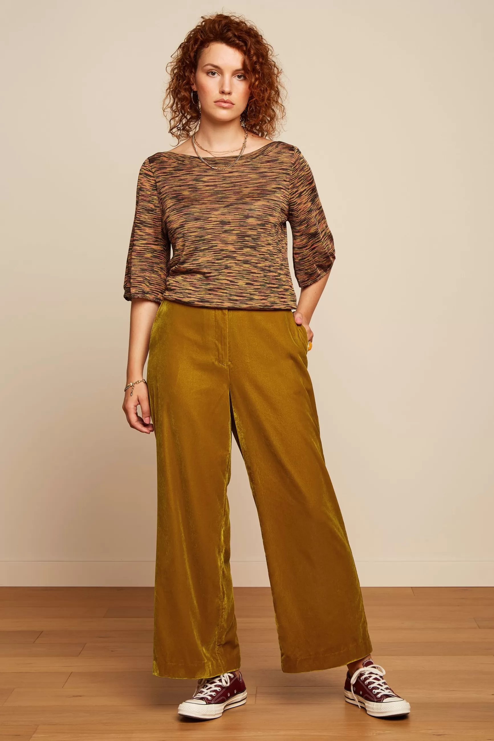 DAMES King Louie Frederica Pants Gamine Velvet