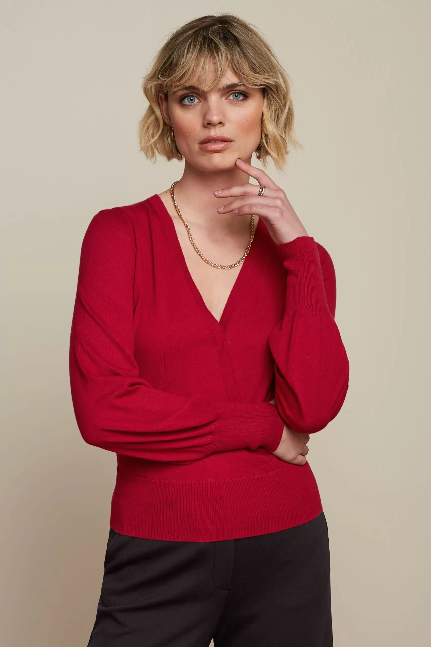 DAMES King Louie Lulu Wrap Top Cocoon