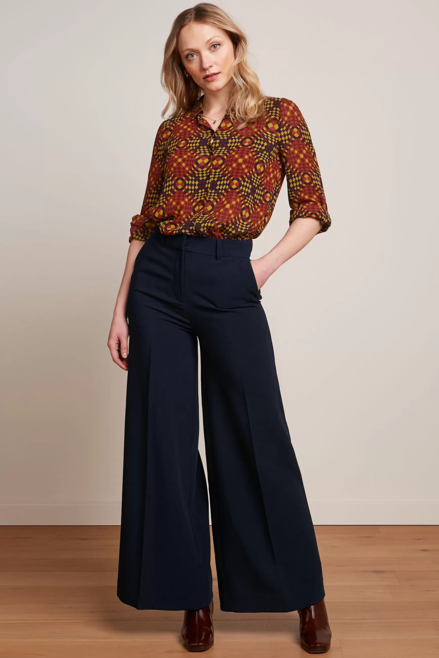 DAMES King Louie Maisie Blouse Zesty