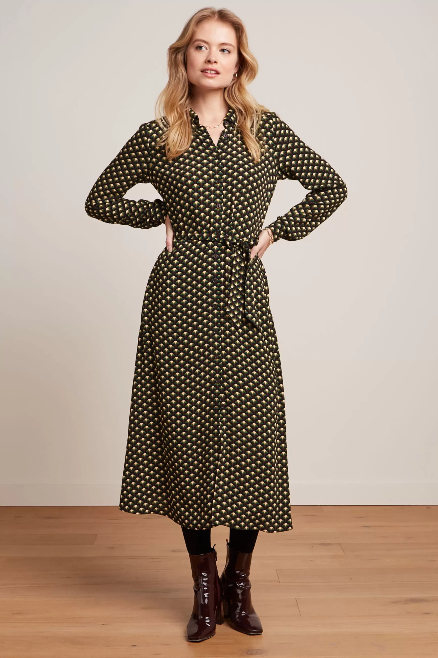 DAMES King Louie Olive Dress Mayfield