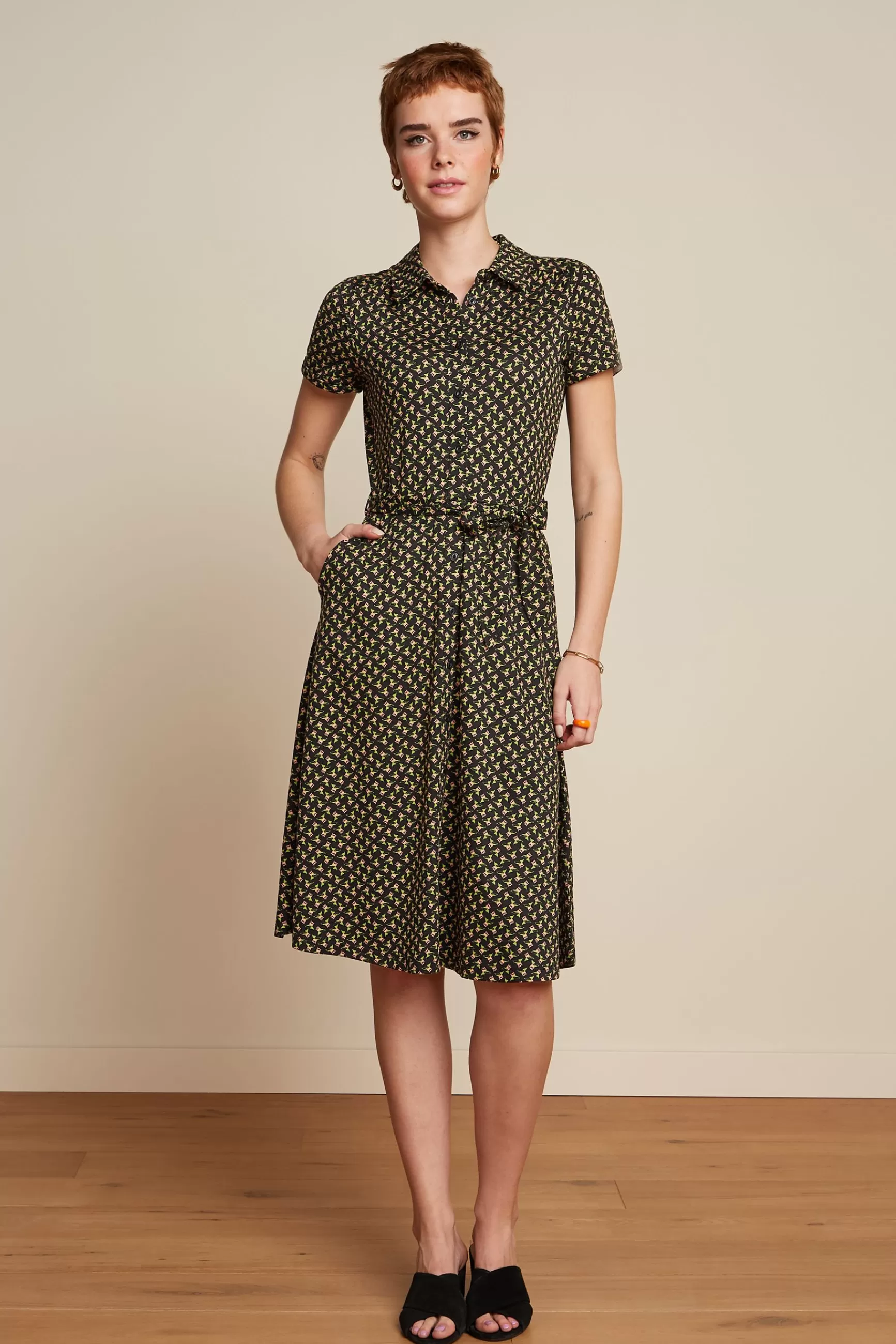 DAMES King Louie Olive Dress Minerva