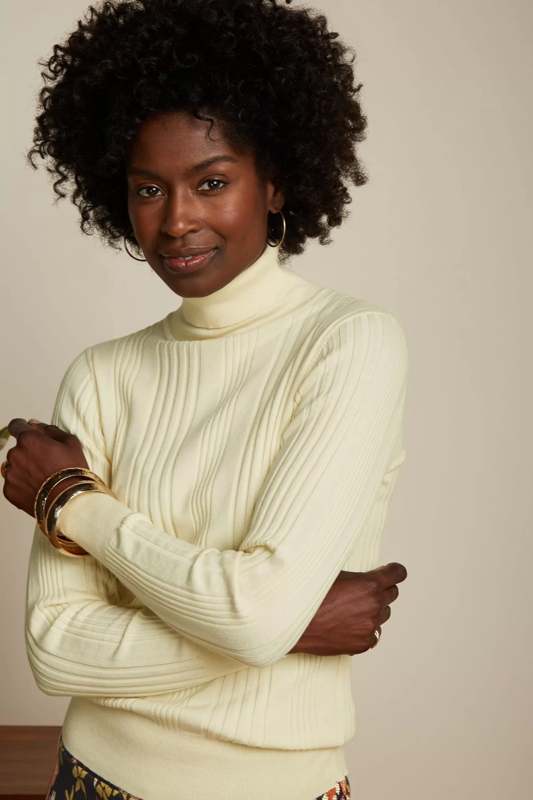 DAMES King Louie Rib Rollneck Top Club