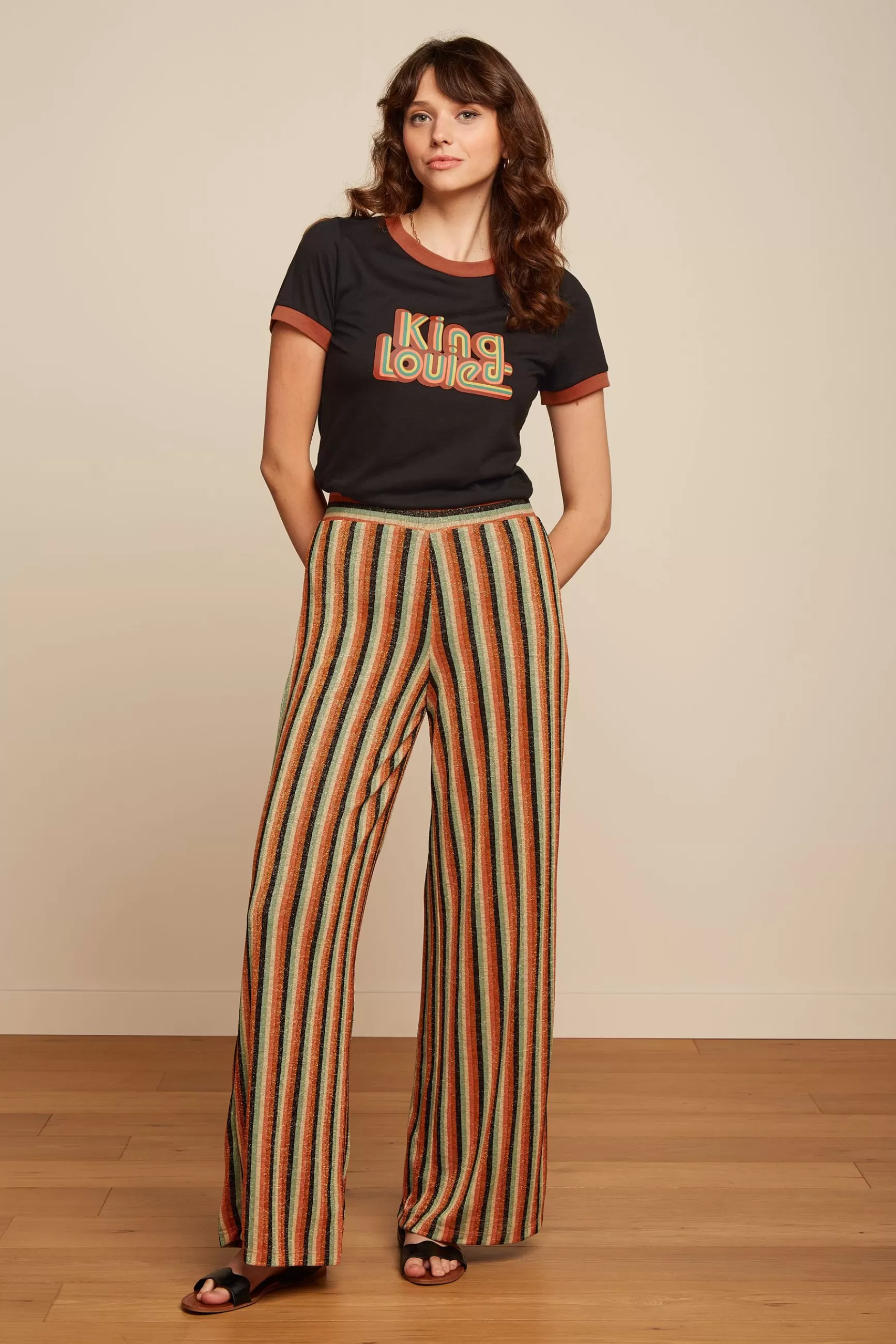 DAMES King Louie Sara Pants Piso Stripe