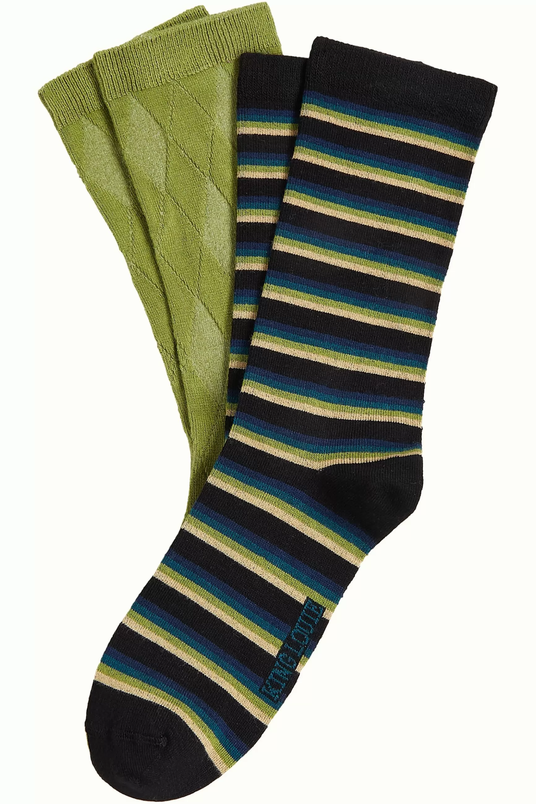 DAMES King Louie Socks 2-Pack Century Stripe