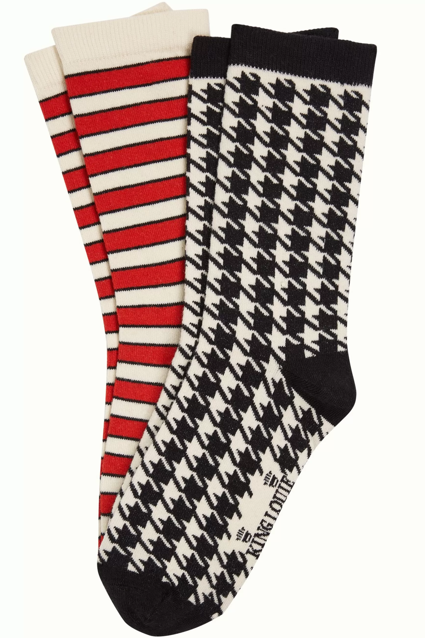 DAMES King Louie Socks 2-Pack Port Stripe